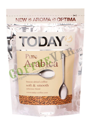 Кофе Today растворимый Pure Arabica 150 гр
